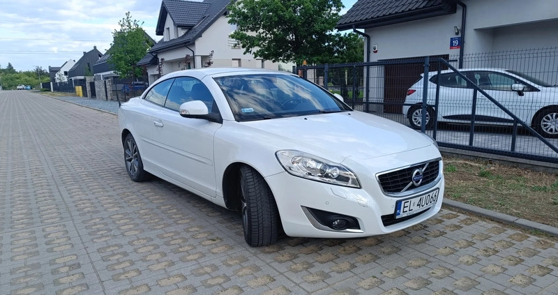 Volvo C70 cena 44500 przebieg: 191400, rok produkcji 2012 z Łódź małe 137